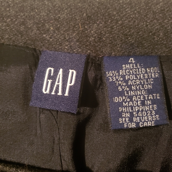 GAP Gray Wool Two Piece Suit Size XS/4 - Picture 6 of 7